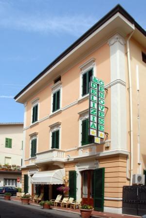 Hotel Delizia Genovese Монтекатини Терме Екстериор снимка